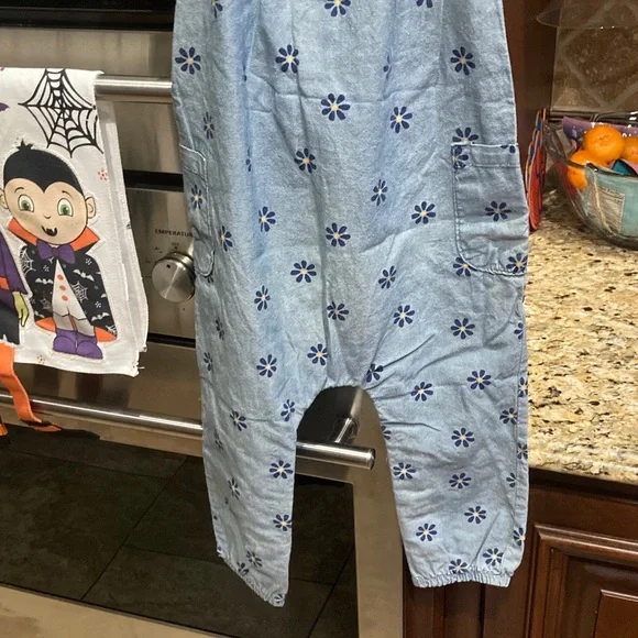 Carter's Blue Floral One Piece - 18 Months - Picture 9 of 9